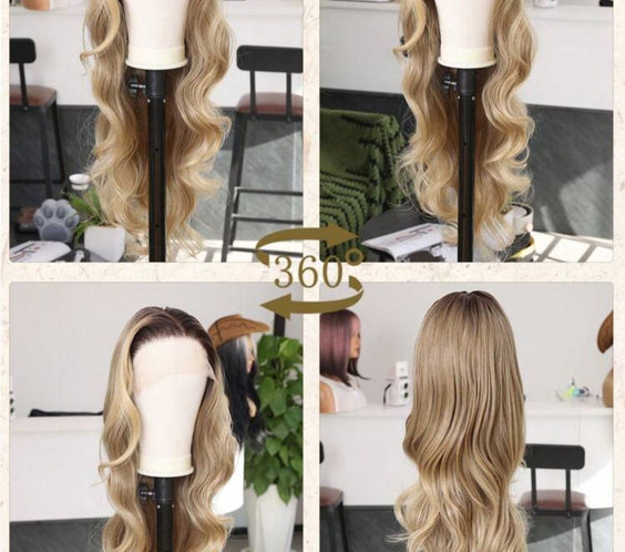 Beyonce Bombshell Wig(human blend)