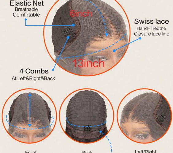 Beyonce Bombshell Wig(human blend)